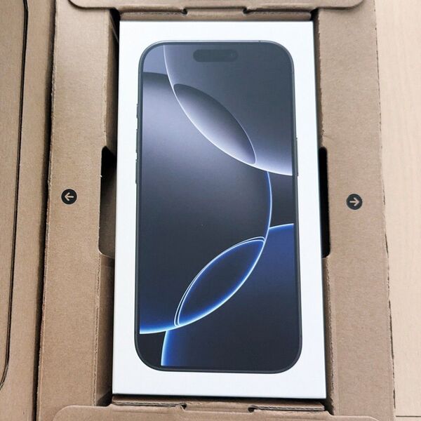 【新品未開封】iPhone 16 Pro 256GB ブラックチタニウム Appleストア購入品