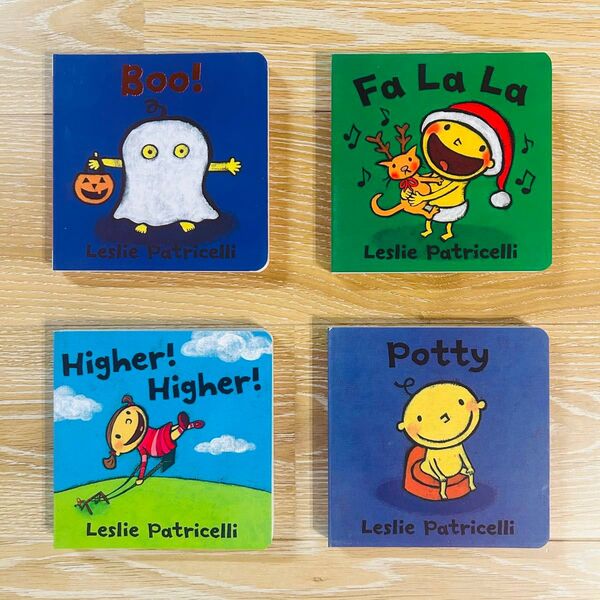 Leslie Patricelli 4冊 レスリーパトリセリ マイヤペン対応 maiyapen 英語絵本 幼児 英語 教材 多読