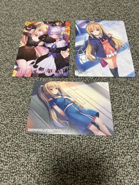 ようこそ実力至上主義の教室へ 軽井沢恵 イラストカード ポストカード