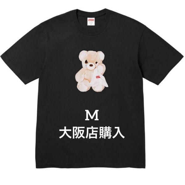【大阪店購入品】supreme tシャツ 25ss ブラック M 新品