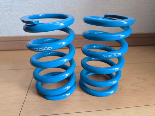 中古 cusco クスコ ブルースプリング 直巻 ID65 150mm 10k D65-150-10E-2S