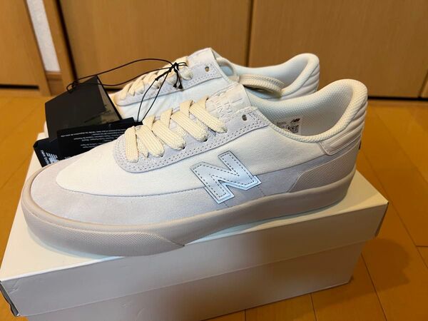 new balance stone island numeric 28cm 白 スニーカー