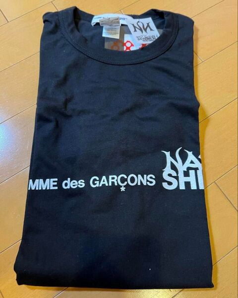 comme des garcons asap nast logo tee L Tシャツ ブラック コムデギャルソン エイサップ