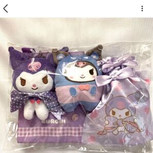 新品・未使用サンリオ クロミ マイメロディ マスコット ミニタオル 6点セット