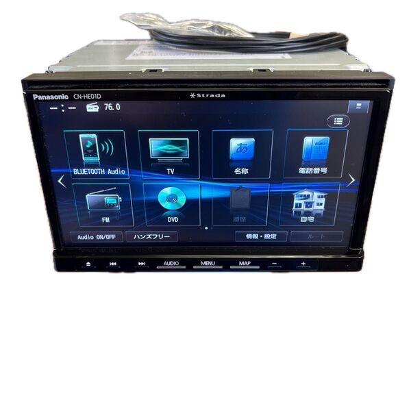 Panasonic CN-HE01D カーナビ Bluetooth フルセグ ストラーダ ハイレゾ 2021年