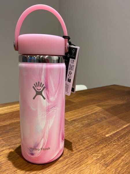 限定品 16oz 473ml Wide Mouth Jelly Pink HydroFlask ハイドロフラスク 水筒①