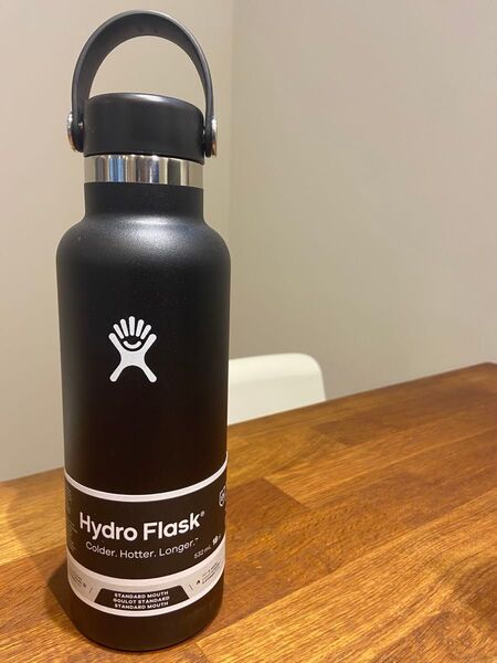 Hydro Flask HYDRATION 18oz Standard Mouth BLACK 532ml ハイドロフラスク 水筒
