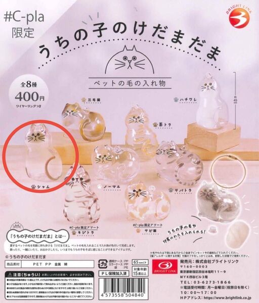 うちの子のけだまだま シャム ガチャ