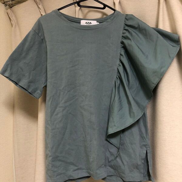 AZUL BY MOUSSY アシンメトリー?トップス 半袖Tシャツ