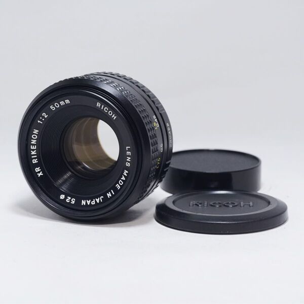 初期型 RICOH リコー XR RIKENON 50mm F2 リケノン 富岡光学