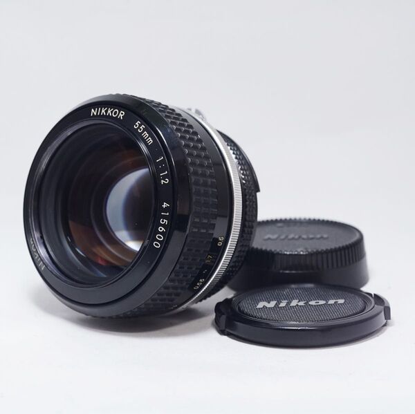 美品 希少 Nikon Ai Nikkor 55mm f1.2 単焦点レンズ