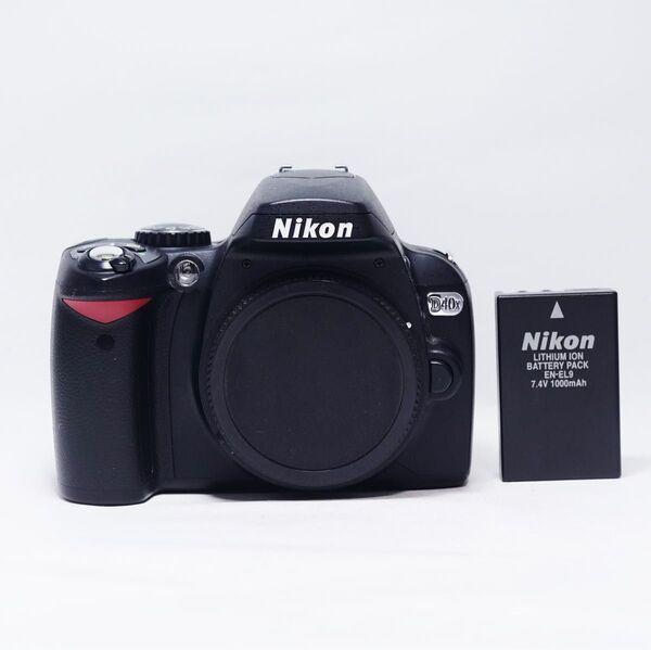 美品 動作確認済 Nikon D40X ボディ CCD 撮影枚数少