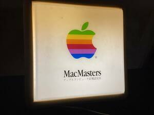Бесплатная доставка продвижение Rares Apple Apple Rainbow Mac Retro Signboard