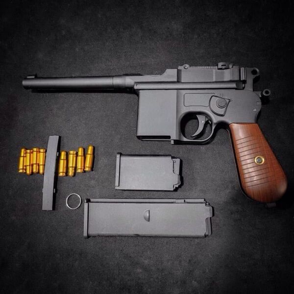 モーゼル C96 (M712) レーザーガン 排莢式 フィンガーアクション