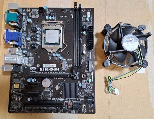 ジャンク マザーボード ECS H310 CPU CORE i5-8400