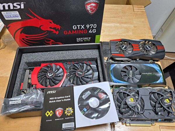 ジャンク msi asus NVIDIA グラフィックボード PCパーツ GTX