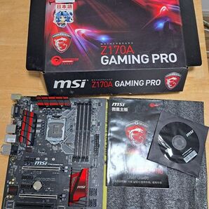 ジャンク msi Z170A GAMING PRO マザーボード