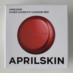 APRILSKIN エイプリルスキン ハイパーカバーフィットクッションファンデーション RED 赤 17C ポーセリン 15ml