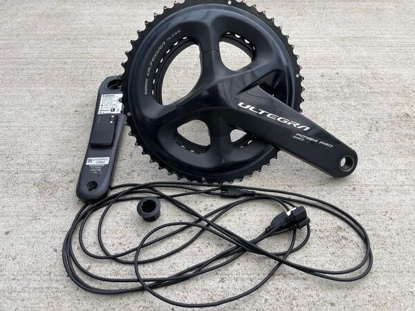 FC-R8000 両脚パワーメーター付きクランク GIANT POWER PRO