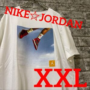 期間限定値下げ価格♪ナイキ★ジョーダン★プリント☆エアジョーダン1☆Tシャツ☆メンズ XXL