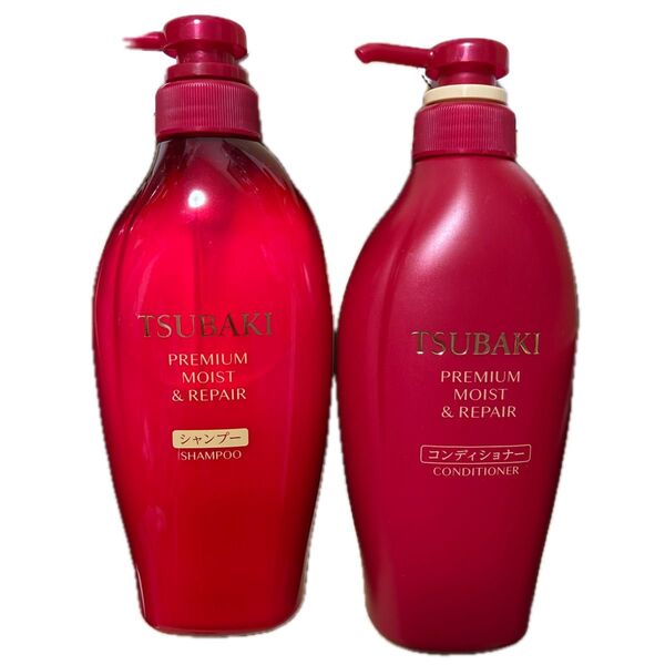 TSUBAKI プレミアムモイスト&リペア シャンプー&コンディショナーセット 各450ml