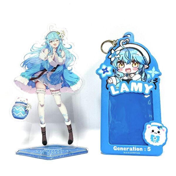 ジョイポリス ホロライブ 雪花ラミィ カードホルダー アクリルスタンド アクスタ