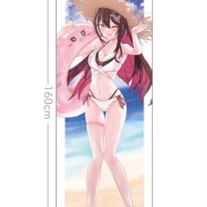 ホロライブ コミケ ホロクル AZKi 加速サトウ 等身大タペストリー