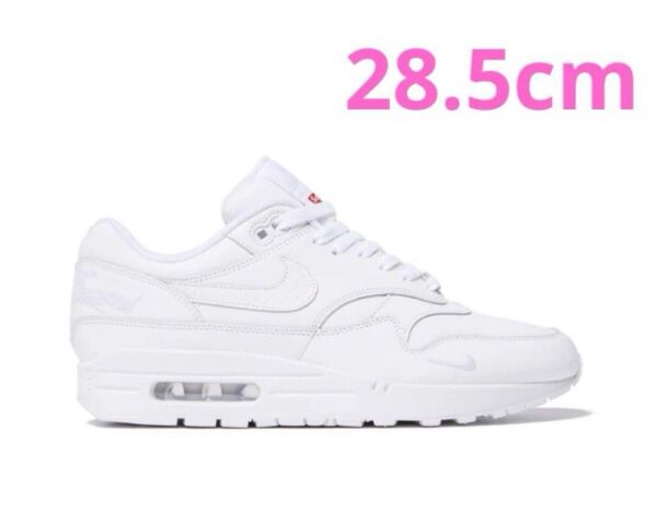 Supreme/Nike Air Max 1 White 28.5cm 白