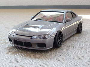 1/24 アオシマ　日産　ニッサン　S15　シルビア　完成品　ドリフト　カスタム