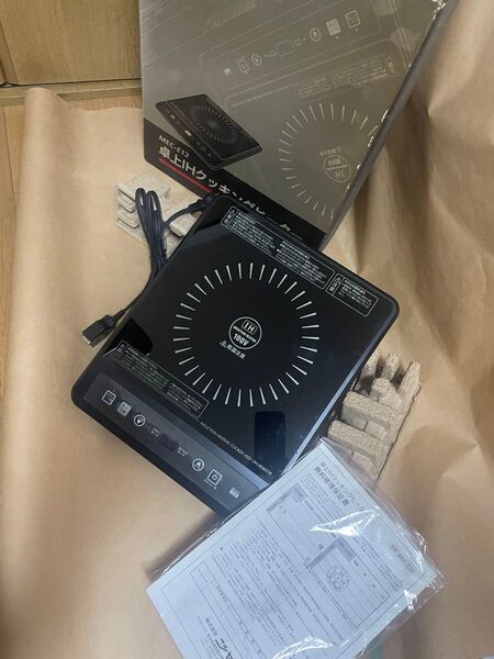 IHクッキングヒーター IH調理器 卓上IH調理器 ブラック 調理器具