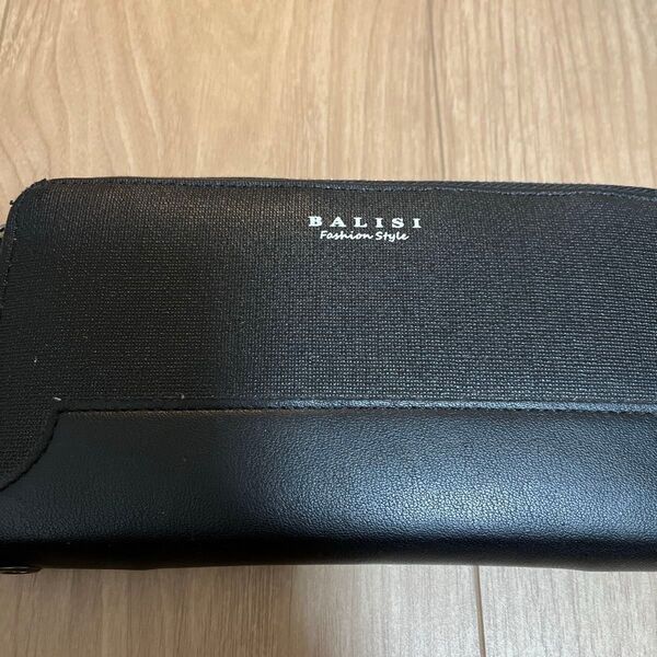 長財布 ブラック 革 財布
