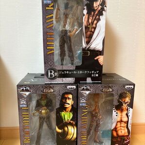ワンピース 一番くじ フィギュアセレクション 王下七武海 A賞 B賞 C賞 クロコダイル ミホーク ドフラミンゴ
