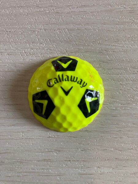 ゴルフマーカー ゴルフ用品 Callaway キャロウェイ CHROME SOFT サッカーボール柄