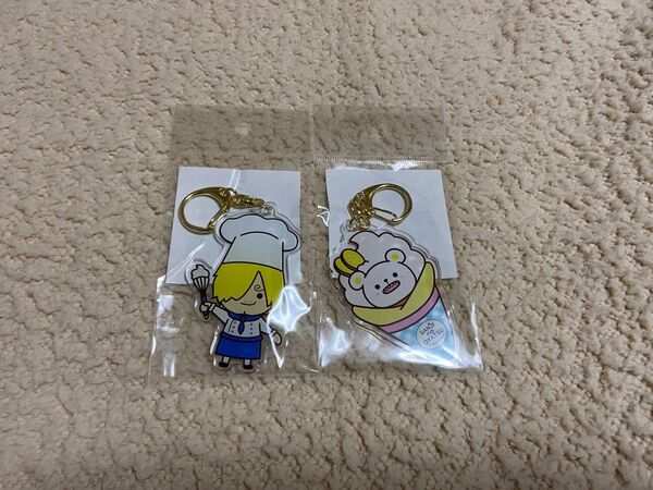 ワンピース アクリルキーホルダー サンジ ベポ
