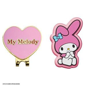 サンリオ マイメロディ ハートピンク ゴルフマーカー