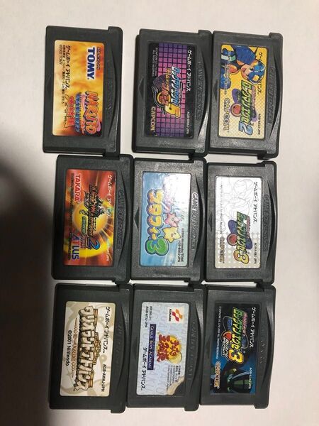 ゲームボーイアドバンスソフト10点