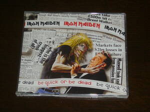  used foreign record CD Single Iron Maiden Be Quick Or Be Dead