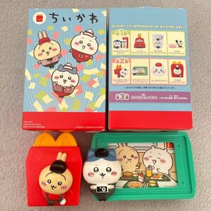 ちいかわ マクドナルド ハッピーセット ハチワレ フォトフレーム&うさぎ シールディスペンサー