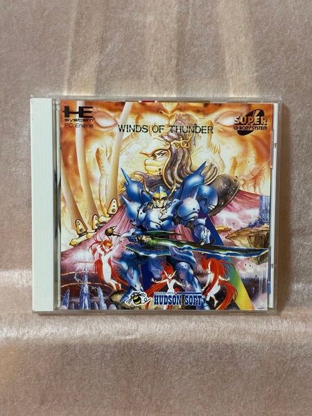 【PCE】ウインズオブサンダー【CD-ROM2】(帯・ハガキ付)