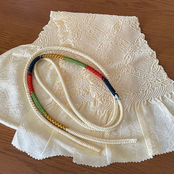 ゆ977 帯揚げ&帯締めセット 2点セット 着物 絞り オシャレ 和装小物 着付