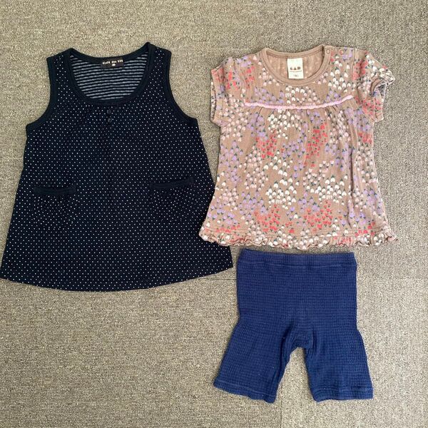 80 ベビー服セット ワンピース トップス ズボン