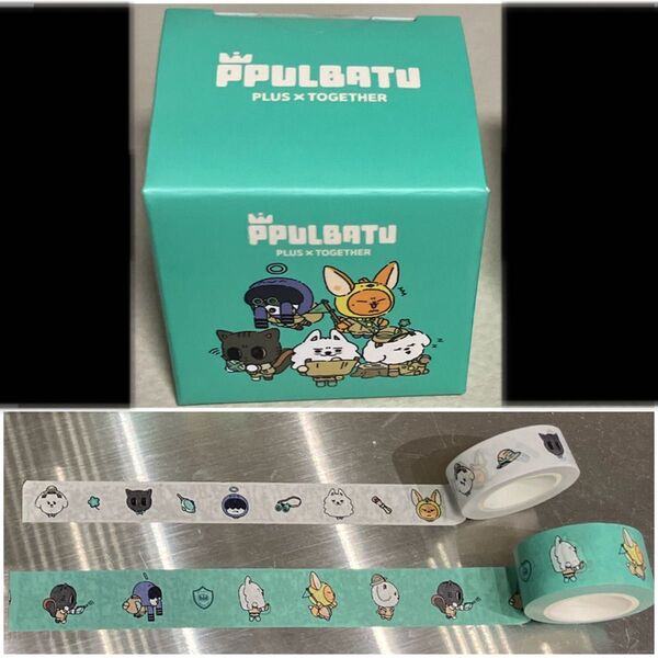 TOMORROW X TOGETHER TXT PPULBATU FINDING MOA POP UP マスキングテープ