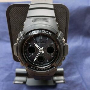 CASIO G-SHOCK AWG-M100B 電波ソーラー 腕時計 ブラック