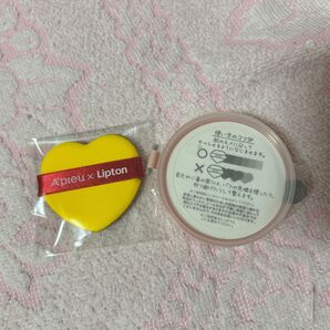 A'pieu×Lipton ハート型スポンジ&下地セット