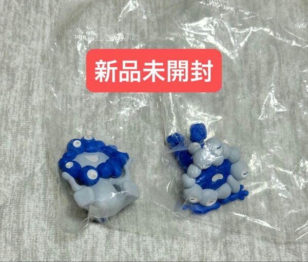 新品未開封 初期不良有り ミャクミャク 海洋堂 フィギュア ガチャ ブルーグレー 2種 万博会場限定