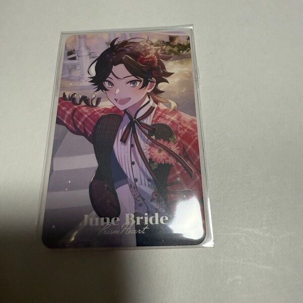 にじさんじ Prism Heart June Bride ジュンブラ フォト風カード 三枝明那