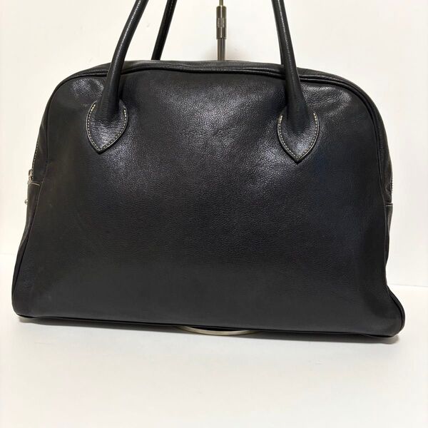 アニエスベー ボヤージュ agnes b VOYAGE トートバッグ ミニボストンバッグ レザー ブラック 肩掛け