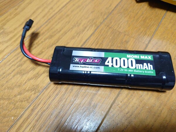 トップライン MORI MAX 7.2V 4000mAh ニッケル水素バッテリー RCカー部品