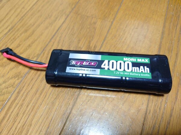 トップライン MORI MAX 7.2V 4000mAh ニッケル水素バッテリー RCカー部品