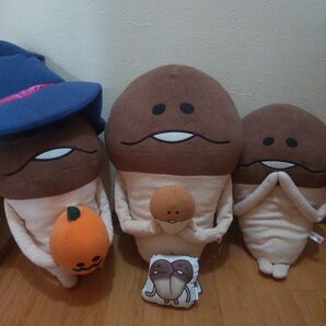 なめこ栽培キット 抱き枕 ビッグぬいぐるみ ほか 4個セット